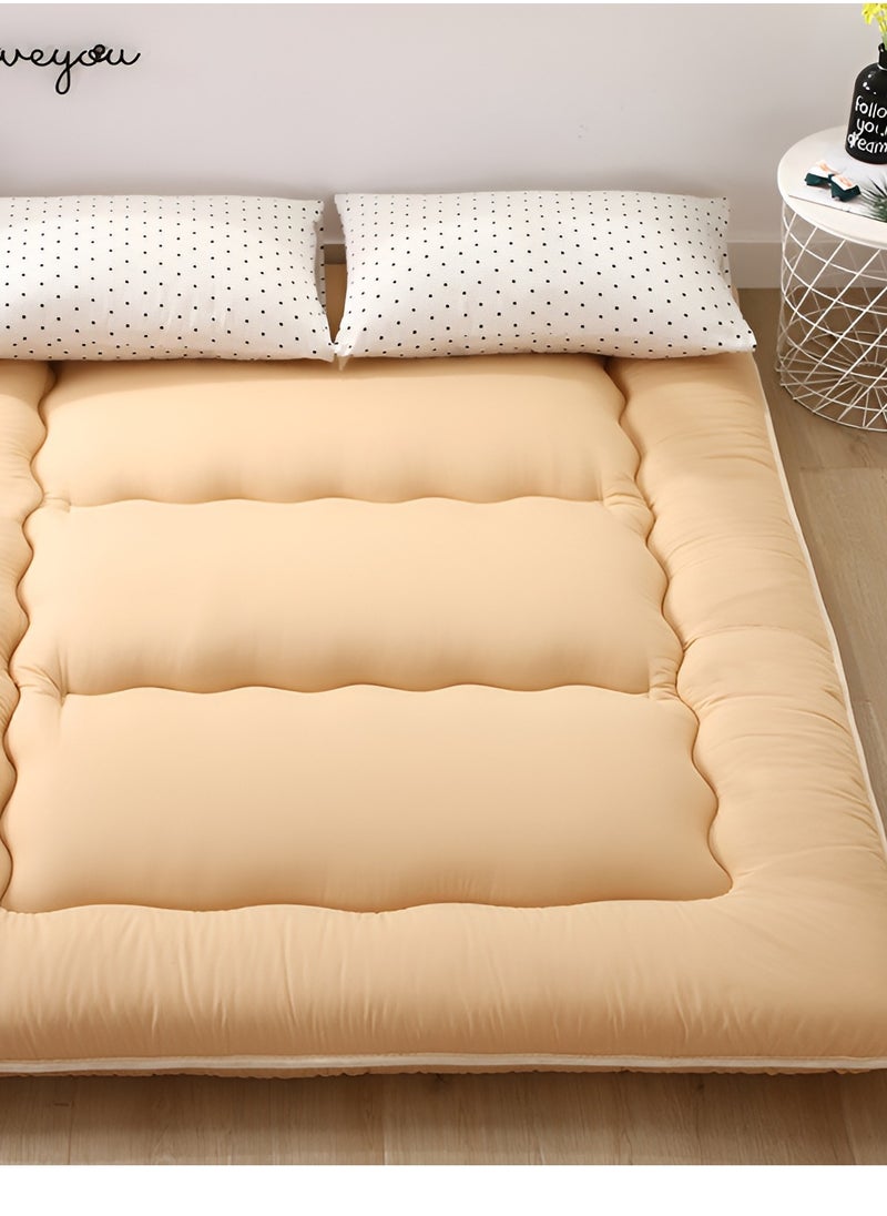 ZUIHAO - Japanese Floor Mattress Futon Mattress Thicken Tatami Mat Sleeping Pad Foldable Roll Up Mattress Easy to Store and Portable for Camping - Image 1