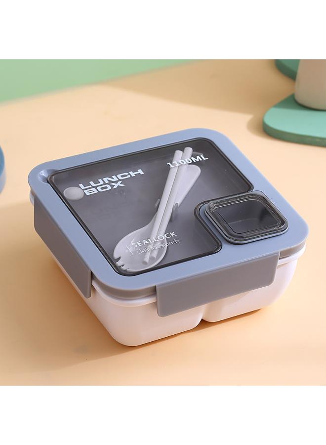 Rectangular Compartment Lunch Box Can Be Put Into Microwave Oven Student Adult Lunch Box Special Tableware Office Workers Lunch Box