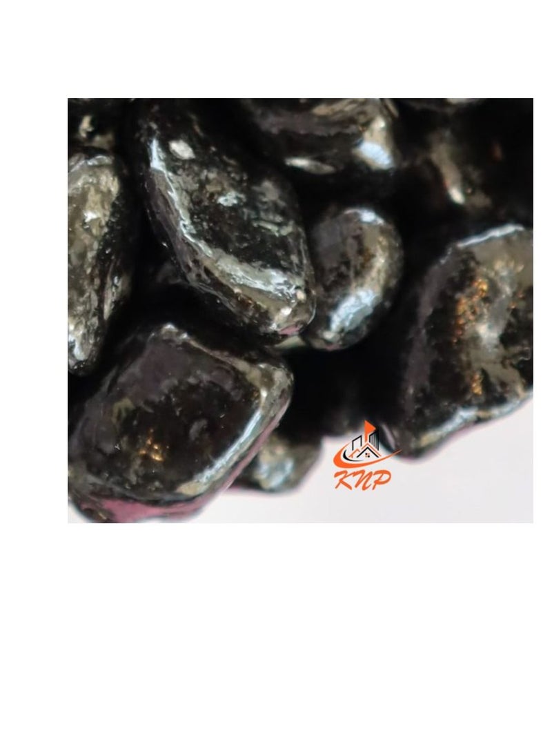 KNP Black Decorative Painted Pebbles Aquarium 10-15mm 10 kg - Image 3