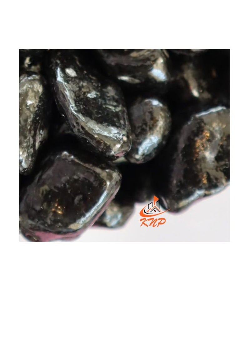 KNP Black Decorative Painted Pebbles Aquarium 10-15mm 10 kg - Image 2