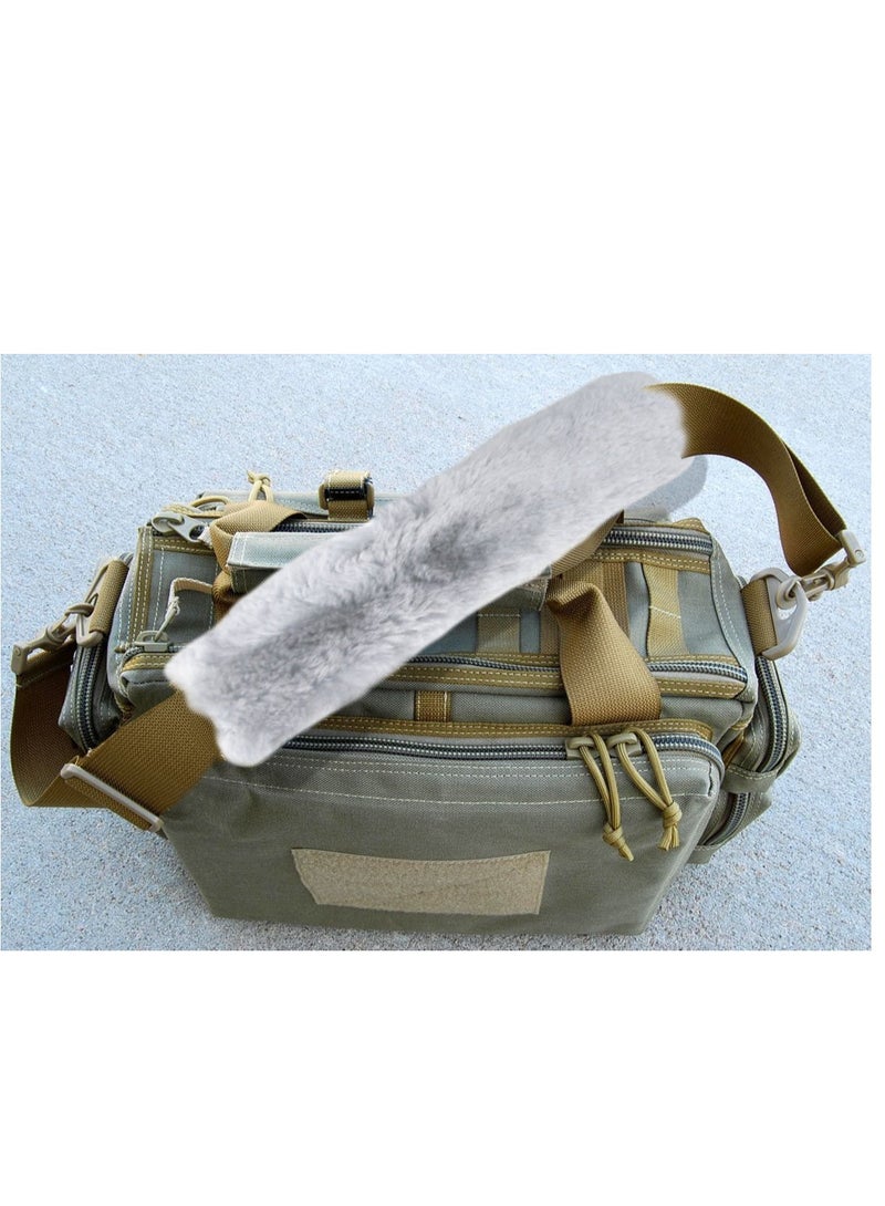 KASTWAVE Soft Faux Sheepskin Seat Belt Shoulder Pad, 2 Pack Plush Car Seat Belt Shoulder Pads Cover - Image 5