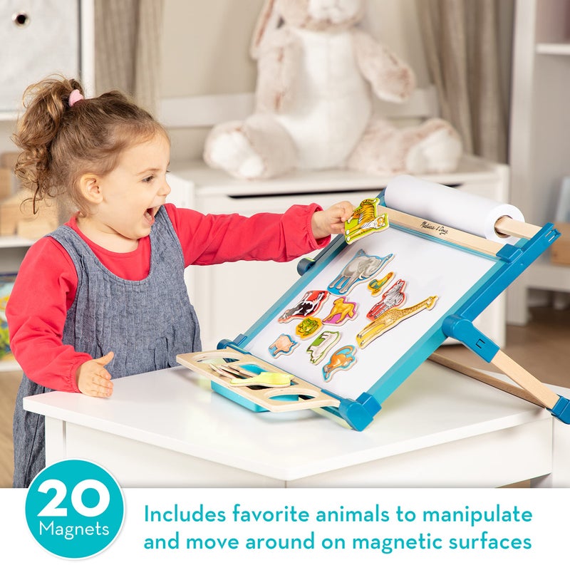 Melissa & Doug Wooden Animal Magnets Set (20 Pieces) â€“ Farm, Zoo & Pet Fridge Magnets in Storage Box â€“ Montessori Preschool Learning Toys for Toddlers & Kids Ages 2+ - FSC-Certified - Image 2
