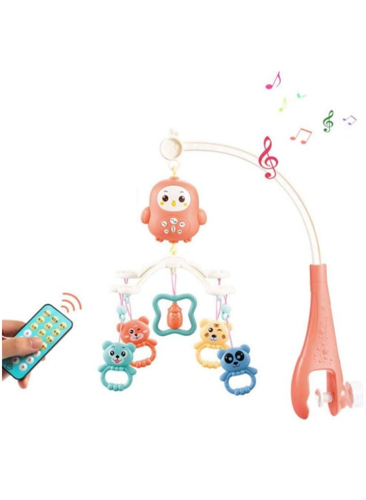 Baby crib mobile toy with a bell to decorate the crib and create a fun atmosphere. - Image 1