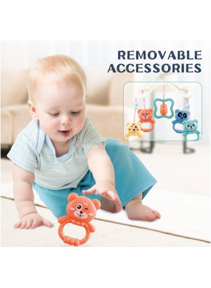 Baby crib mobile toy with a bell to decorate the crib and create a fun atmosphere. - Image 3