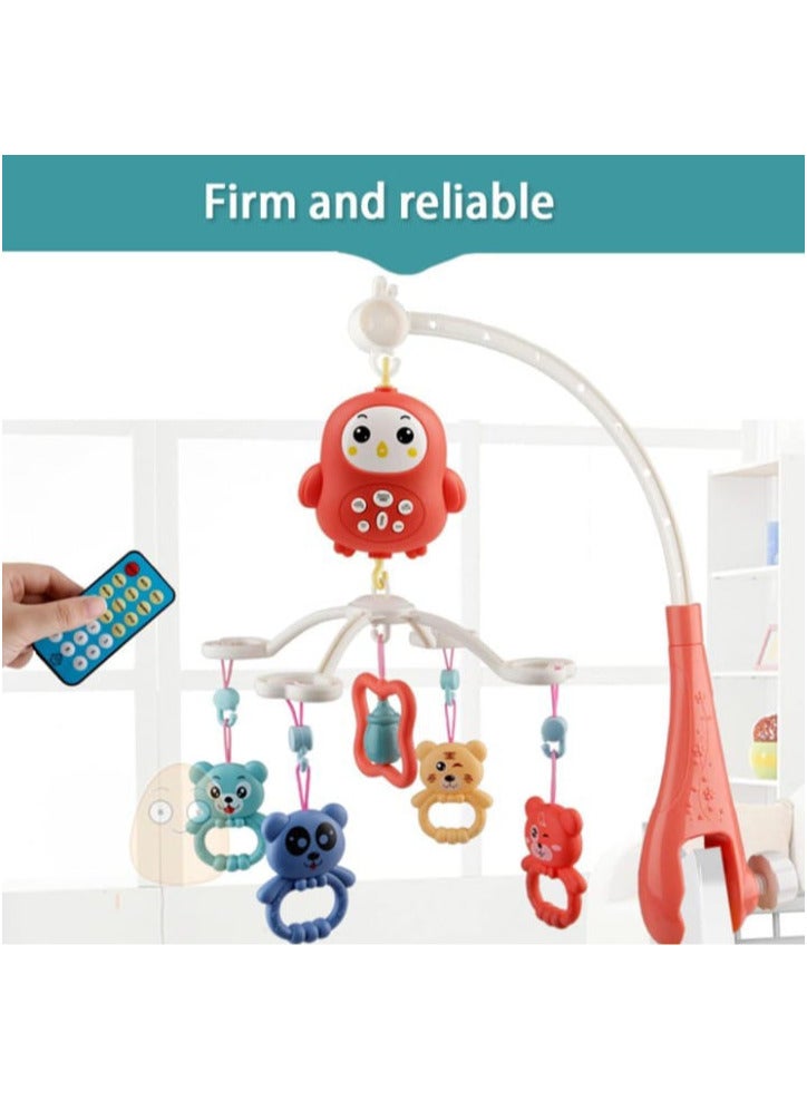 Baby crib mobile toy with a bell to decorate the crib and create a fun atmosphere. - Image 4