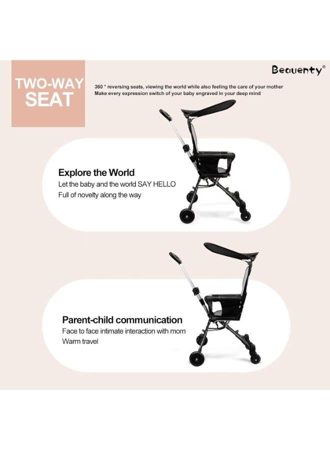 عربة أطفال خفيفة الوزن قابلة للتعديل - Image 3