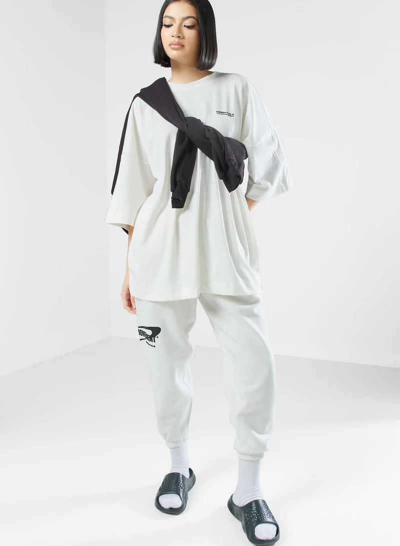 The Giving Movement Oversized Space Printed Joggers