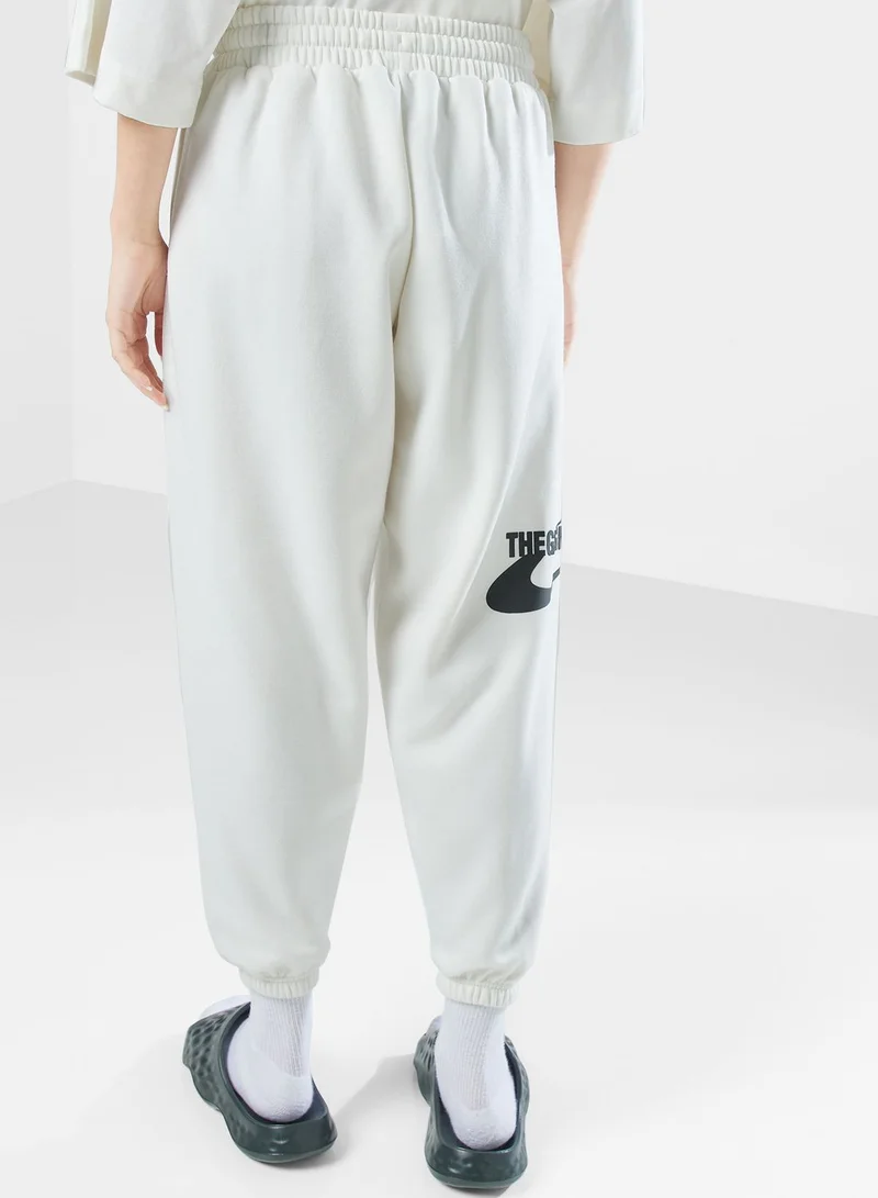 The Giving Movement Oversized Space Printed Joggers