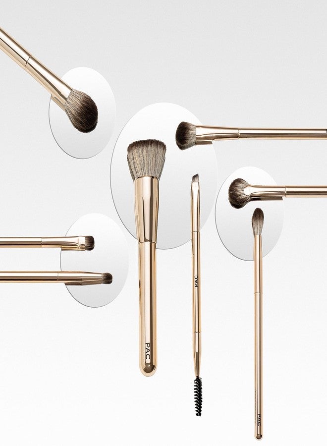 PAC Everyday Glam Brush Kit | Ultra Luxe Handles | All in One Set for Versatile Looks | Elegant Pouch - Image 3