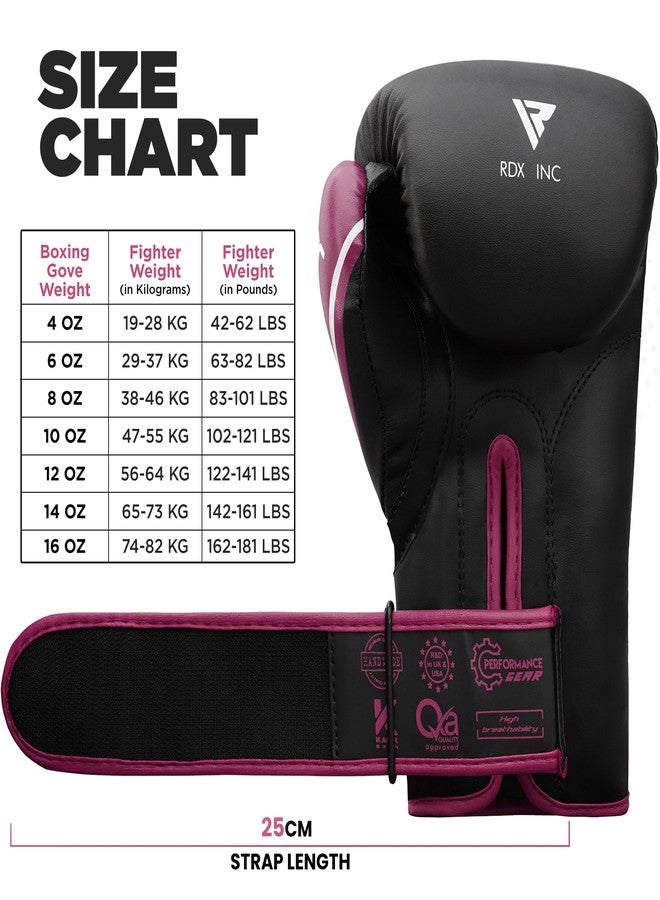 RDX Kids Boxing Gloves, 6oz 4oz Junior Training Mitts, Maya Hide Leather Ventilated Palm, Muay Thai Sparring MMA Kickboxing, Punch Bag Speed Ball Focus Pads Punching Workout, Youth Games Fun - Image 3
