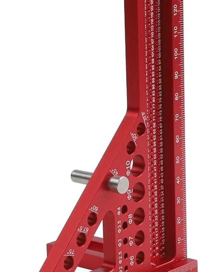 Aluminum Alloy 3D Carpenter Square Multi Angle Marking Measuring Tool For Woodworking DIY - Image 1