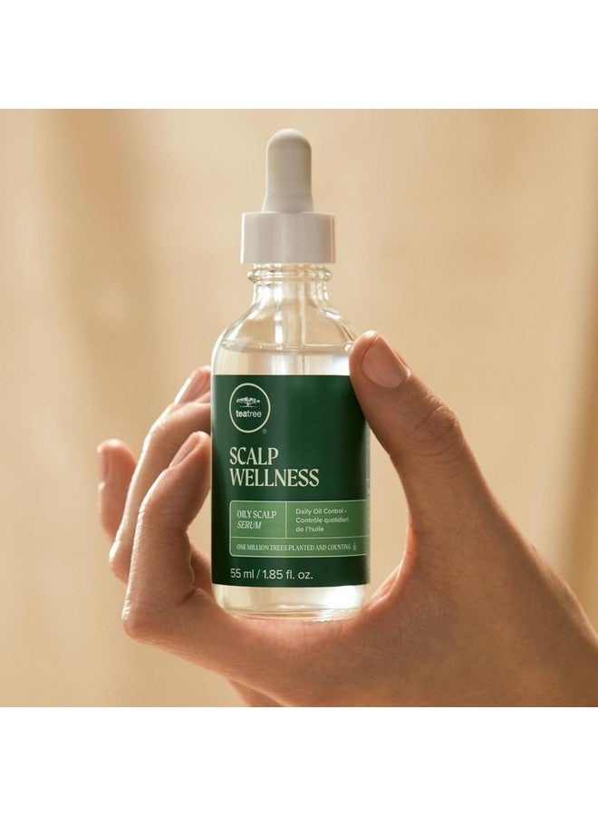 Tea Tree Scalp Wellness Oily Scalp Serum, Daily Oil Control, For Oily Hair + Scalps, 1.85 fl oz - Image 2