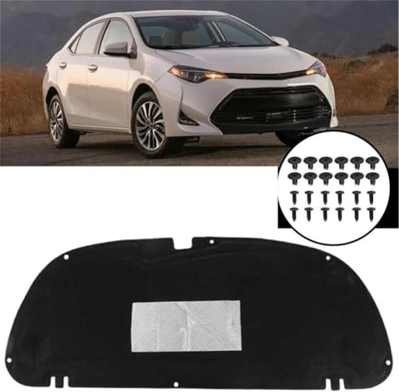 DEMULAX Engine Insulation Pad for Toyota Corolla 2019-2020 - Image 3