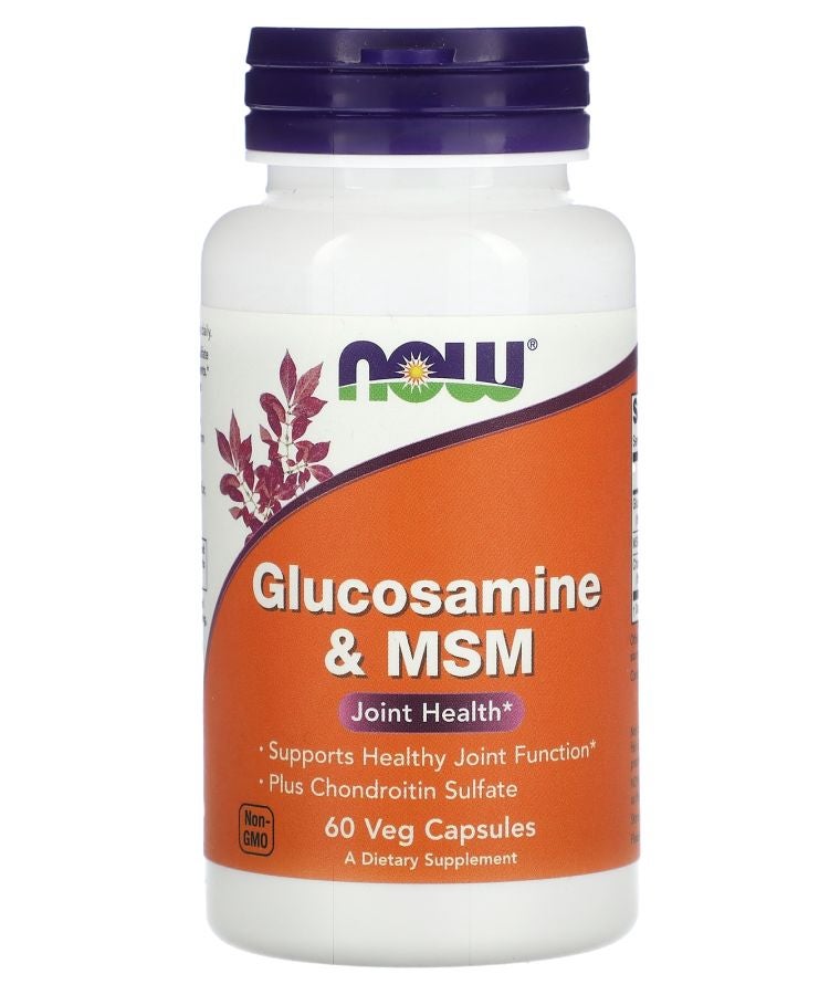 now Glucosamine & MSM 60 Veg Capsules
