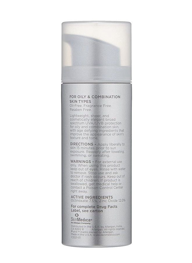 Skinmedica Essential Defense Everyday Clear SPF 47 Sunscreen for Face This Lightweight, Facial Sunscreen is Ideal for Oily and/or Combination Skin, 1.85 Oz  - Image 1
