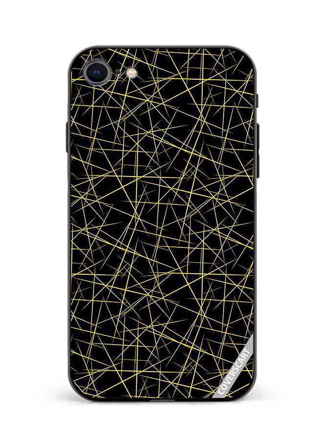 COVERSCART Protective Case Cover For Apple iPhone SE 2020 Pattern Design Multicolour