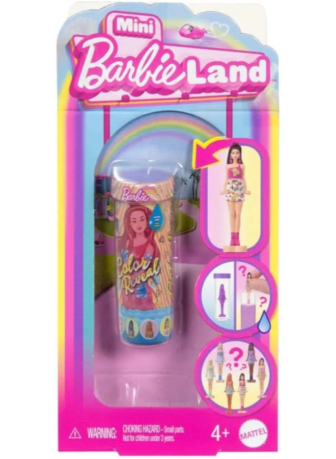 Barbie Barbie Mini BarbieLand Surprise Reveal Doll, Mystery Mini Fashion Doll with Surprise Accessories and Collectible Playset Fun for Kids Age 4+