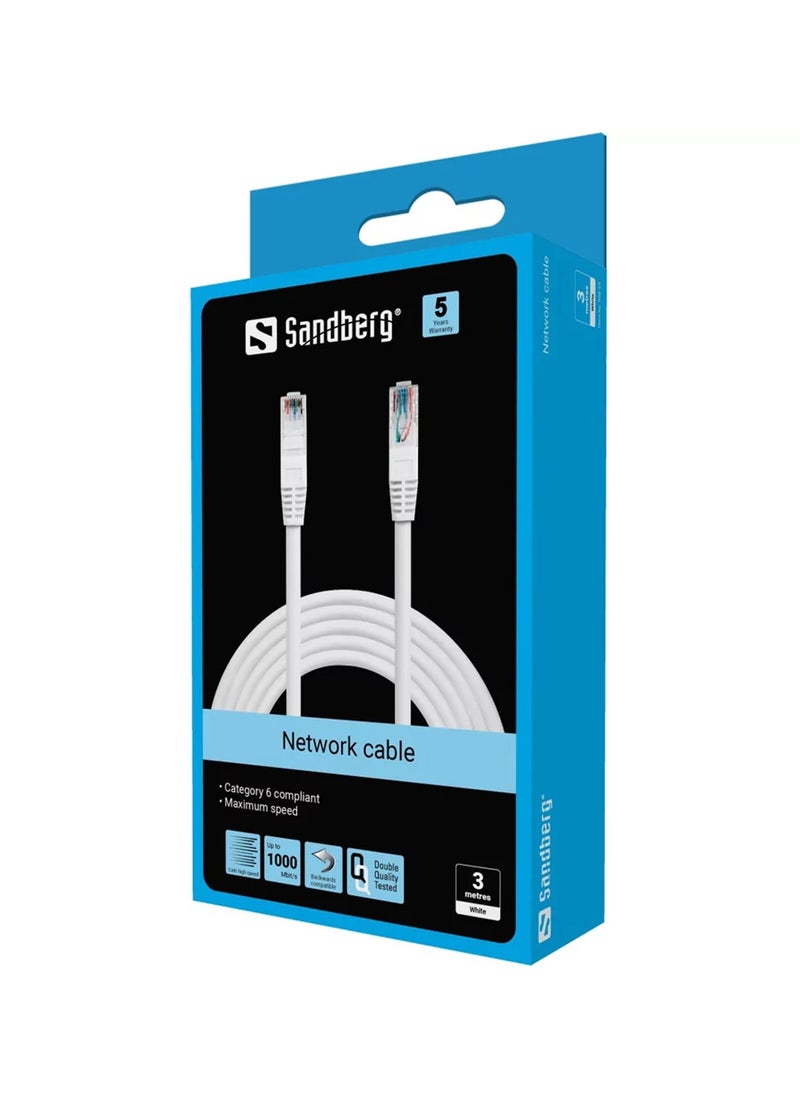 Sandberg كابل شبكة UTP Cat6 بطول 3 متر  - Image 2