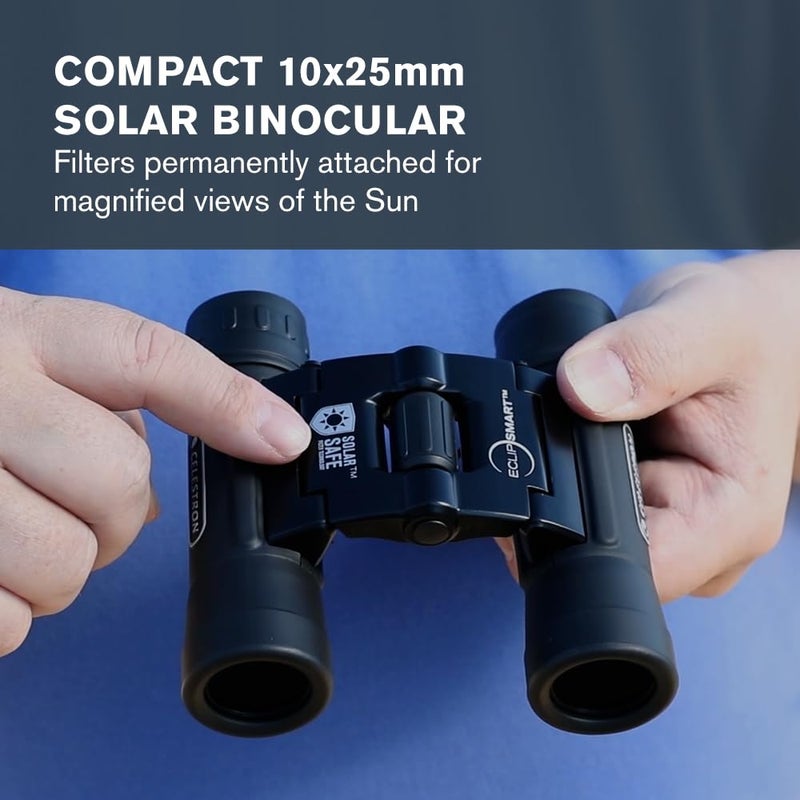 Celestron Celestron EclipSmart 10x25 Solar Binocular - Image 2