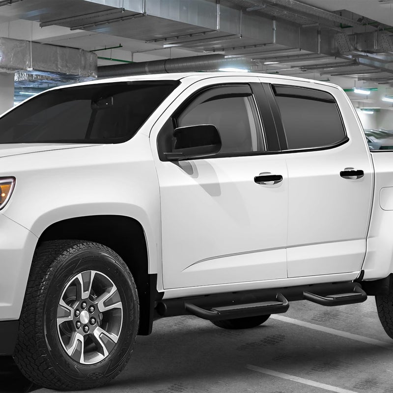 CLIM ART In-Channel Rain Guards for Chevrolet Colorado/GMC Canyon 2015-2021 Crew Cab - 4 pcs - Image 5