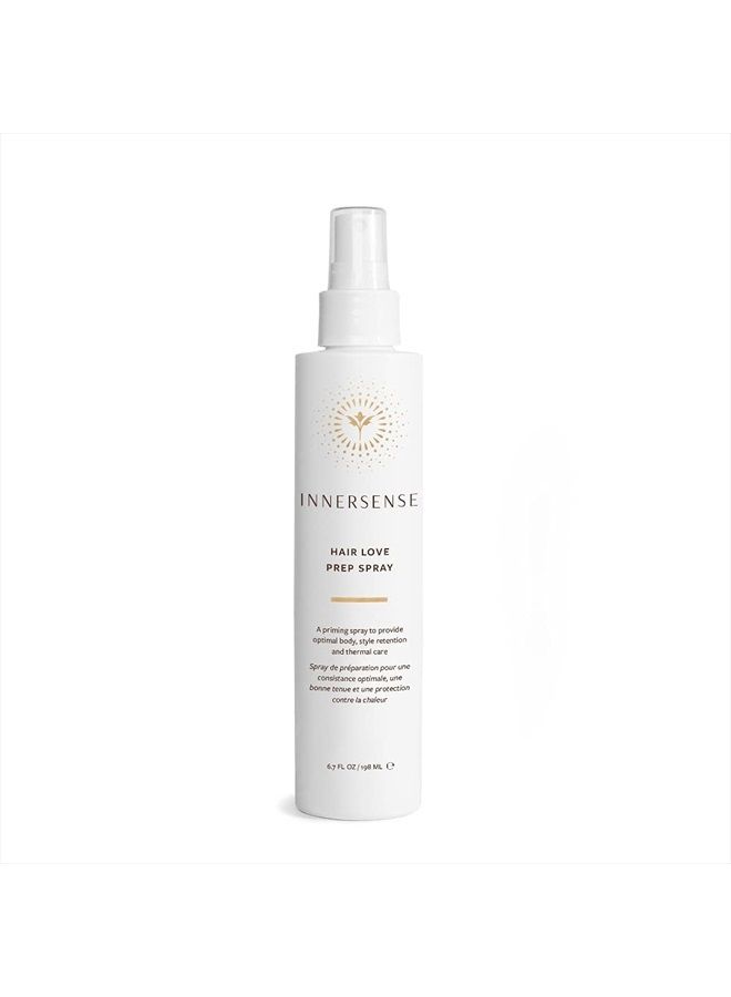 innersense Organic Beauty - Natural Hair Love Prep Spray For Body, Style Retention + Thermal Care | Non-Toxic, Cruelty-Free, Clean Haircare (6 fl oz | 198 ml) - Image 1