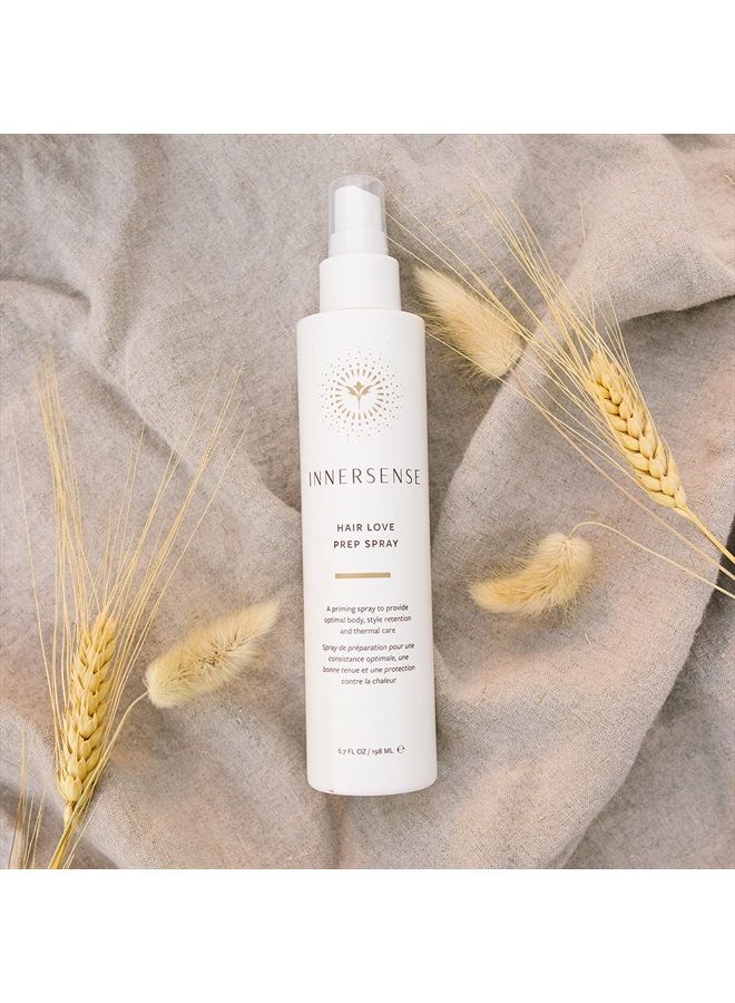 innersense Organic Beauty - Natural Hair Love Prep Spray For Body, Style Retention + Thermal Care | Non-Toxic, Cruelty-Free, Clean Haircare (6 fl oz | 198 ml) - Image 2