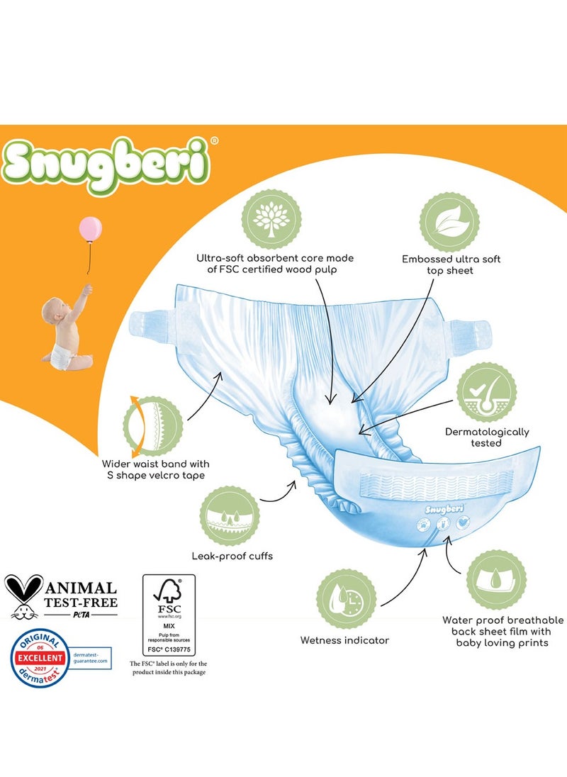 Snugberi - Diaper Size 4 Large 7-12 kg 24's Twin Value Pack - Image 1
