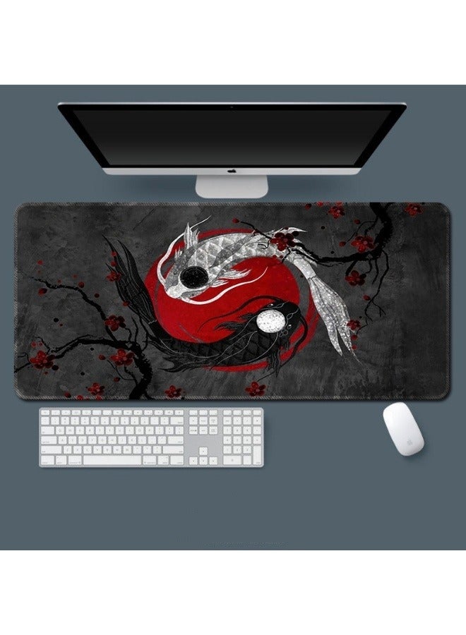 Anna 3D Pattern Anti-Slip Gaming Mouse Pad - 300*600*2mm - Image 2