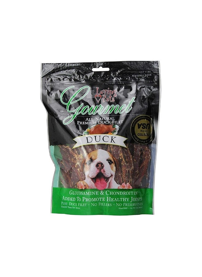 Loving Pets Loving Pets Gourmet Duck Filets Strips - 12 oz 