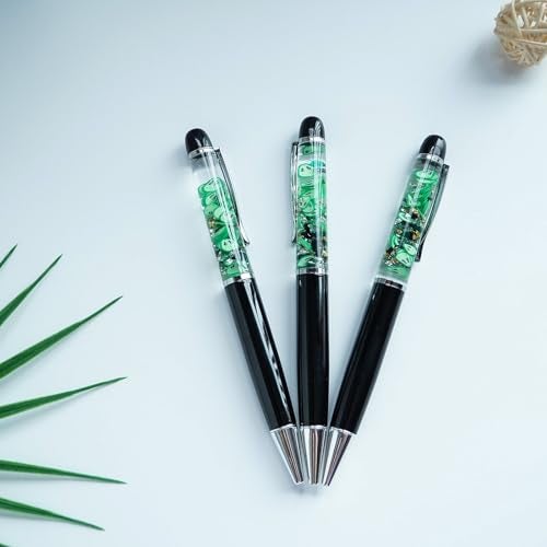 Sikyby Alien Funny Pens Cute Floater Floating Liquid Writing Journaling Office Pen Unique Gift For Women Men - Image 4
