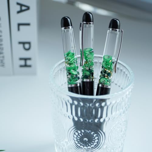 Sikyby Alien Funny Pens Cute Floater Floating Liquid Writing Journaling Office Pen Unique Gift For Women Men - Image 3