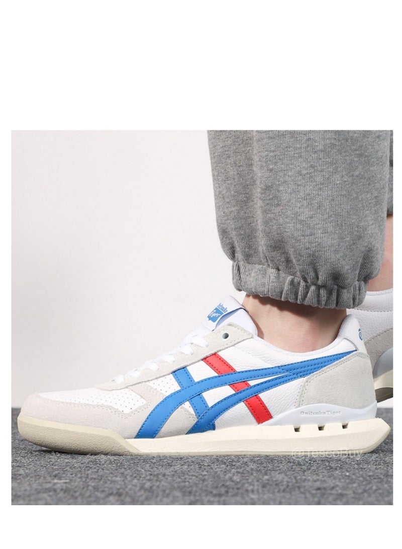 ULTIMATE 81 EX Casual Athlesiure Colorblock Sneakers White/Blue/Red For Men/Women/Students