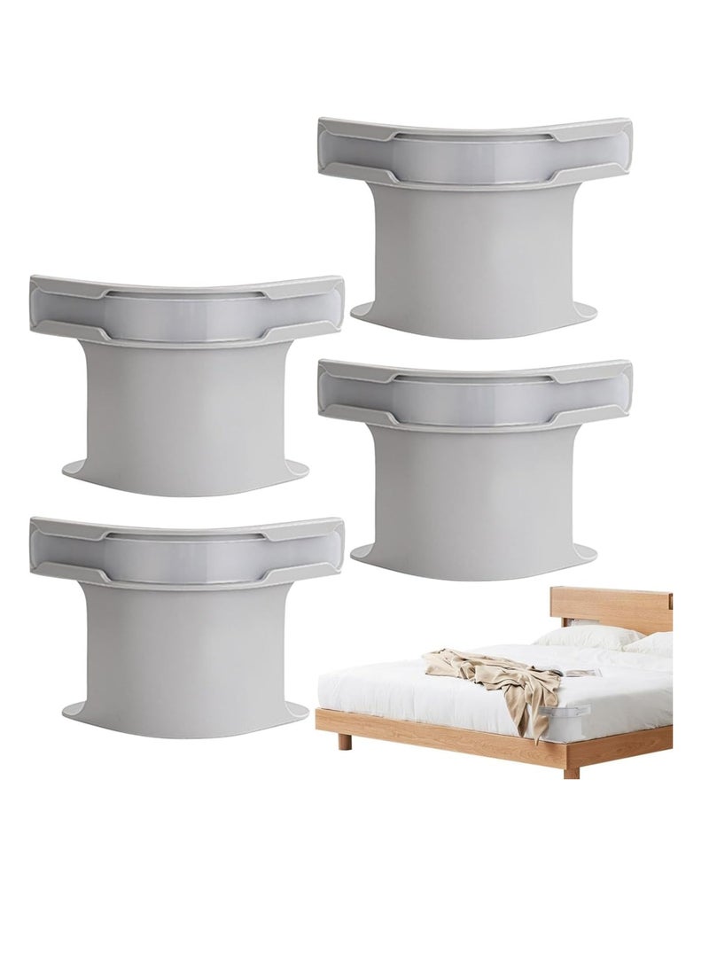 ورقة الإطار ، الثقيلة زاوية ورقة الشريط ، انفصال ورقة الإطار ، المضادة للانزلاق ورقة التعامل مع 4 قطع من الفراش المناسب لجميع المراتب ( رمادي ) - Image 1