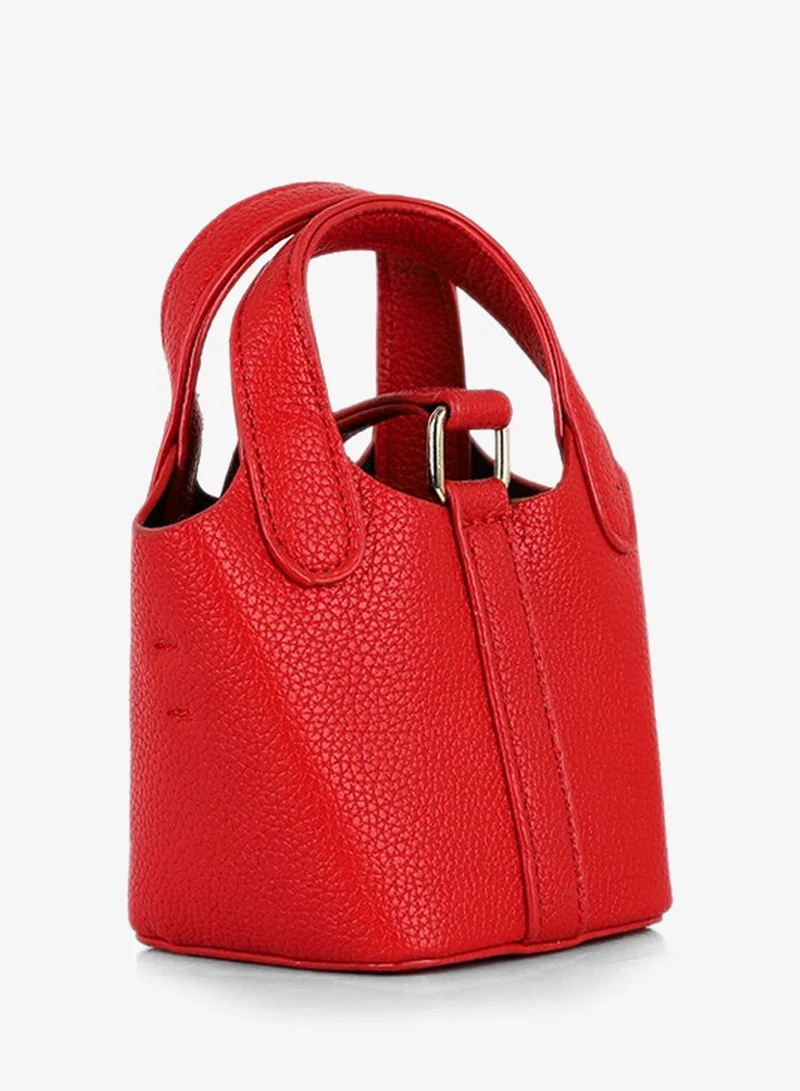 Lion Llama Red Bucket Bag for Women | Best Price UAE