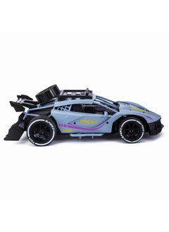 Little B Little B Rechargeable High Speed Racing Remote Control Car for Kids with 2.4 GHZ, 1:16 Scale. (Grey)  - Image 5