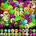JOYIN 100 PCS Halloween Glow in The Dark Bouncing Balls 20 Designs Halloween Theme Glowing Bouncy Balls for Halloween Party Supplies Party Favors Trick or Treating Goodies - Image 3