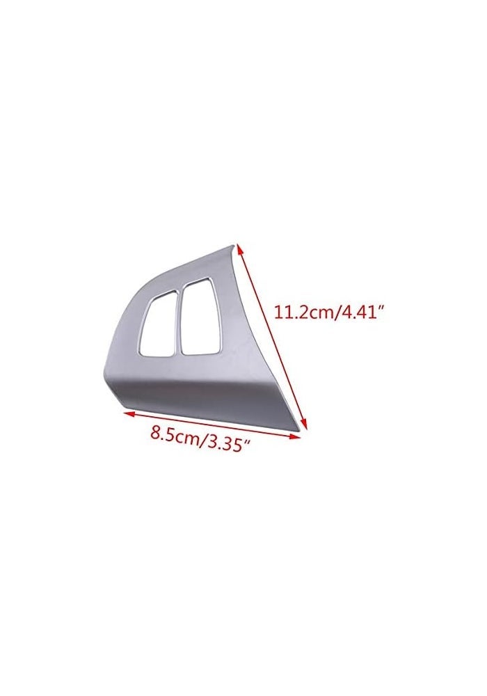 Wivplex Steering Wheel Button Decor Frame Trim for BMW X5 E70 - Image 2