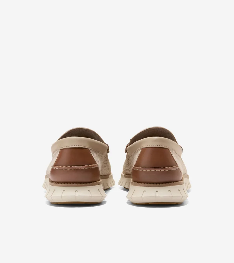 Cole Haan ANGORA / NATURAL / ANGORA Men's ZERÃ˜GRAND Remastered Stitchliteâ„¢ Loafers for Men | Best Price UAE