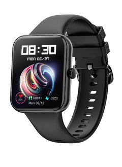 Ultra-Long Battery Life Heart Rate/Sleep and Activity Tracking Smartwatch Sports Fitness Tracker - Black