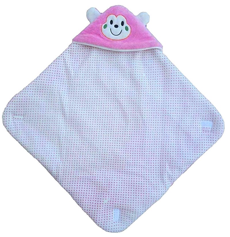 BRANDONN Fashions Gift Pack Combo of 2 New Born Baby All Season Use 3 in 1 Baby Wrapper OR Blanket Cum Sleeping Bag Cum Beeding(0-4months)(Pink&Beige) - Image 2