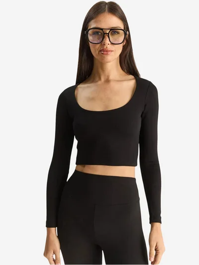 بيانكو لوتشي LUCCI Basic Crop Top