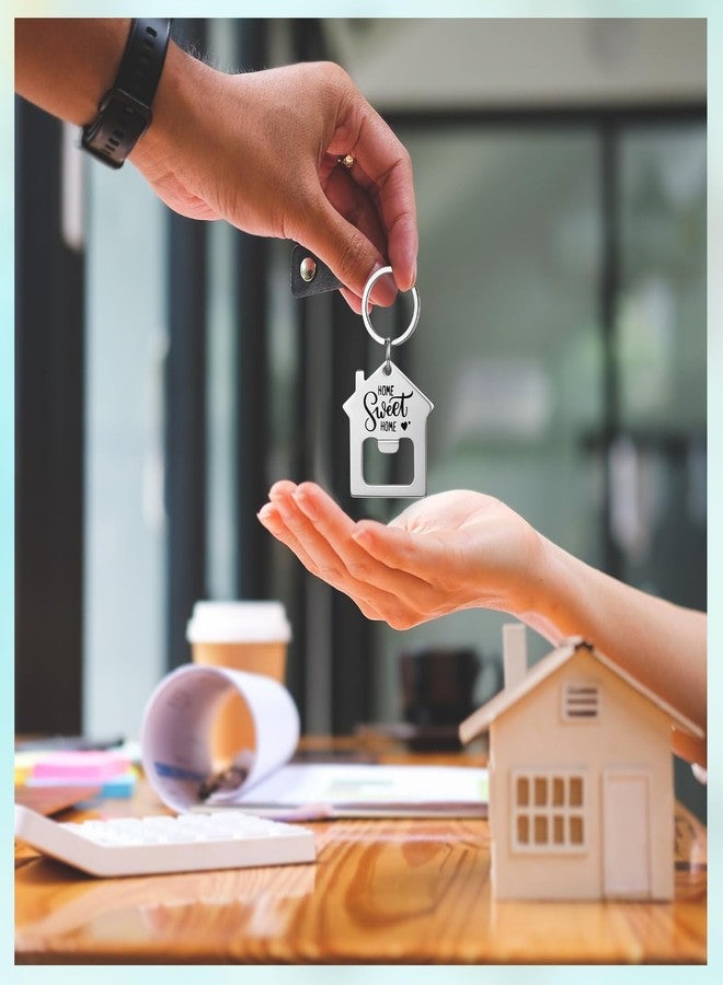 Jingmore New Home Keychains Bulk Estate Agent Gifts for Guests Home Bottle Opener House Keyrings Housekeeping Week Appreciation Gift Housewarming Party Favors(30 Pcs) - Image 5