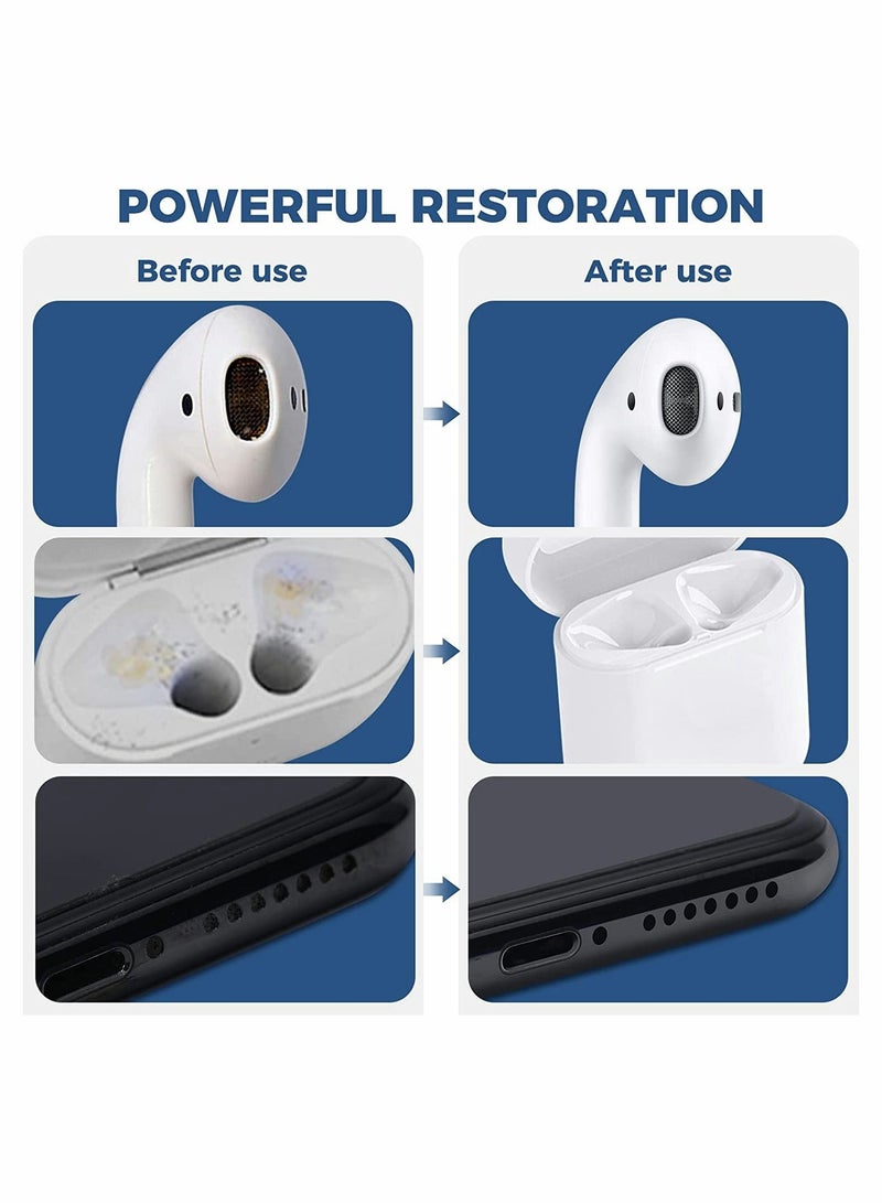 SYOSI 4 In 1 Cleaning Kit for Earphone Case, SYOSI Cleaning Tools for iPhone and Keyboard, Soft Brush Cleaning Pen for Bluetooth Earphone Case, for Huawei, for Samsung, for MI  - Image 4