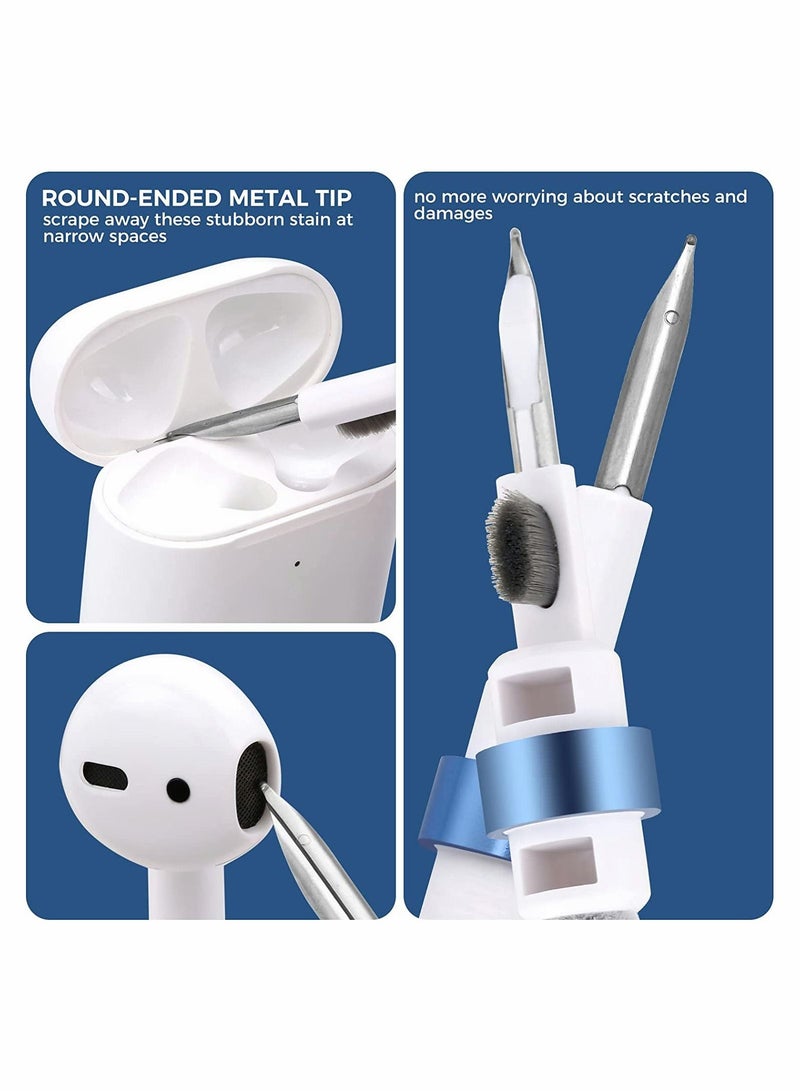 SYOSI 4 In 1 Cleaning Kit for Earphone Case, SYOSI Cleaning Tools for iPhone and Keyboard, Soft Brush Cleaning Pen for Bluetooth Earphone Case, for Huawei, for Samsung, for MI  - Image 5