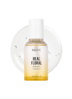NACIFIC Real Floral Essence Calendula 1.69Fl.Oz 50Ml Soothing Hyaluronic Acid Radiance Hydration Skin'S Moisture Barrier Korean Skincare For All Skin Types  - Image 1