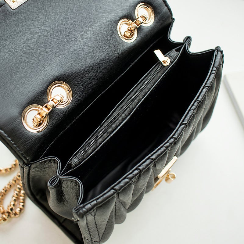 One-Piece Drop-Shipping Simple And Elegant Embroidered Bag 2026 Fashionable Trendy Women'S Shoulder Bag Chain Crossbody Bag Phone Bag - Image 5