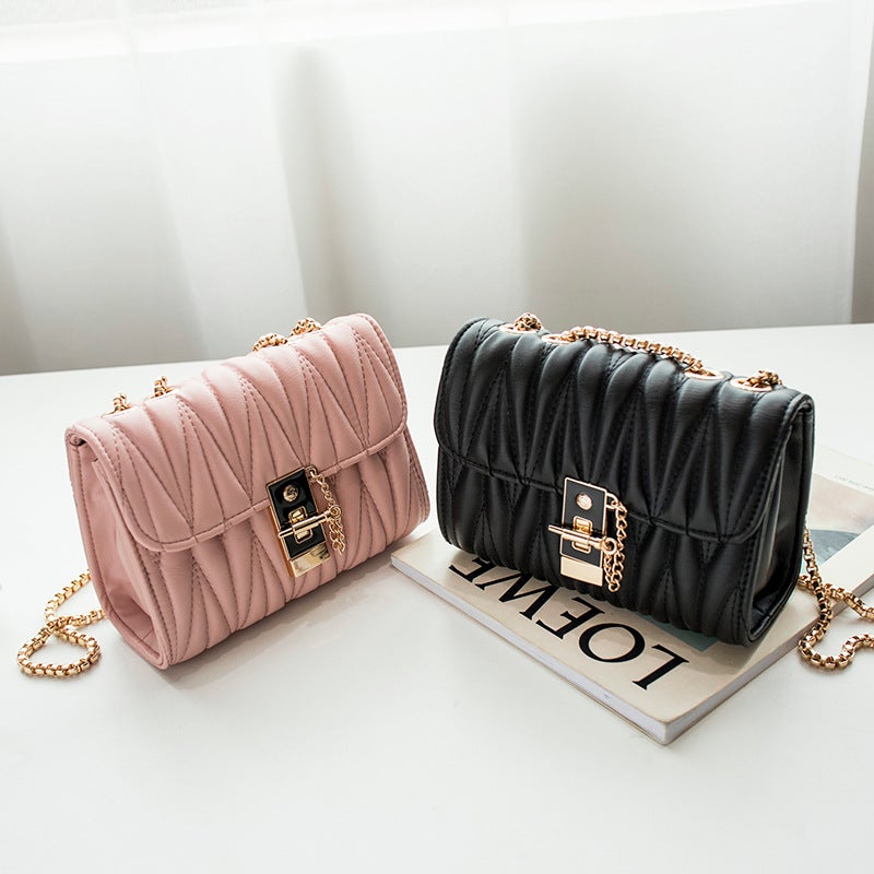 One-Piece Drop-Shipping Simple And Elegant Embroidered Bag 2026 Fashionable Trendy Women'S Shoulder Bag Chain Crossbody Bag Phone Bag - Image 4
