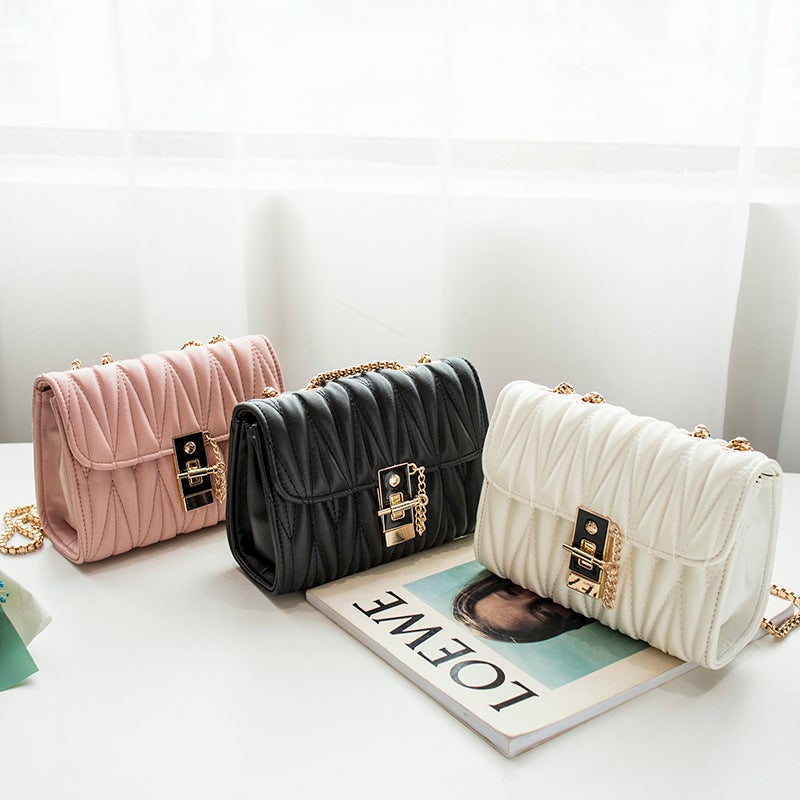 One-Piece Drop-Shipping Simple And Elegant Embroidered Bag 2026 Fashionable Trendy Women'S Shoulder Bag Chain Crossbody Bag Phone Bag - Image 2