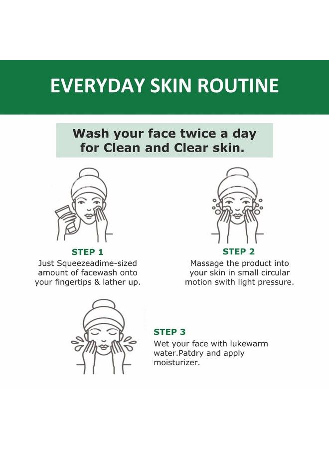 Oxyglow Neem & Tulsi Face Wash (Pack Of 3) - Image 4