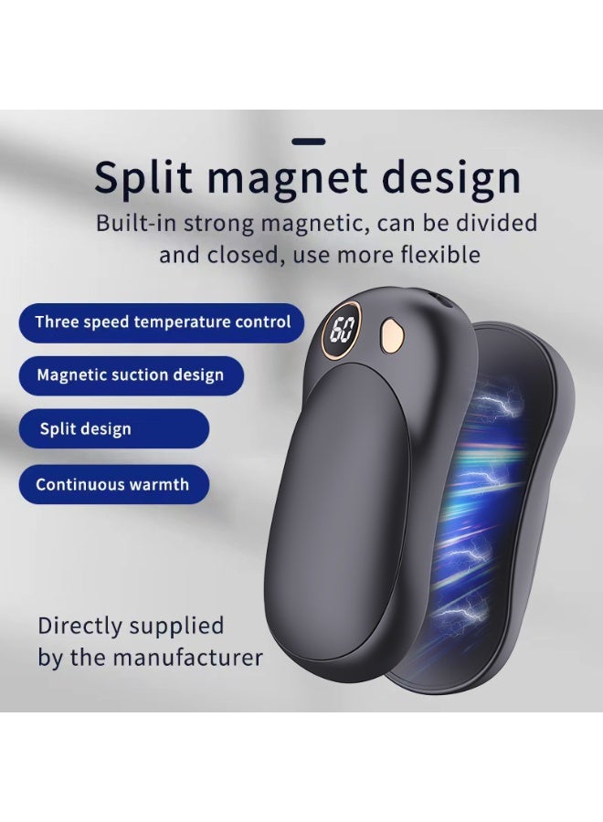 Magnetic USB charging detachable portable self-heating hand warmer - Image 2